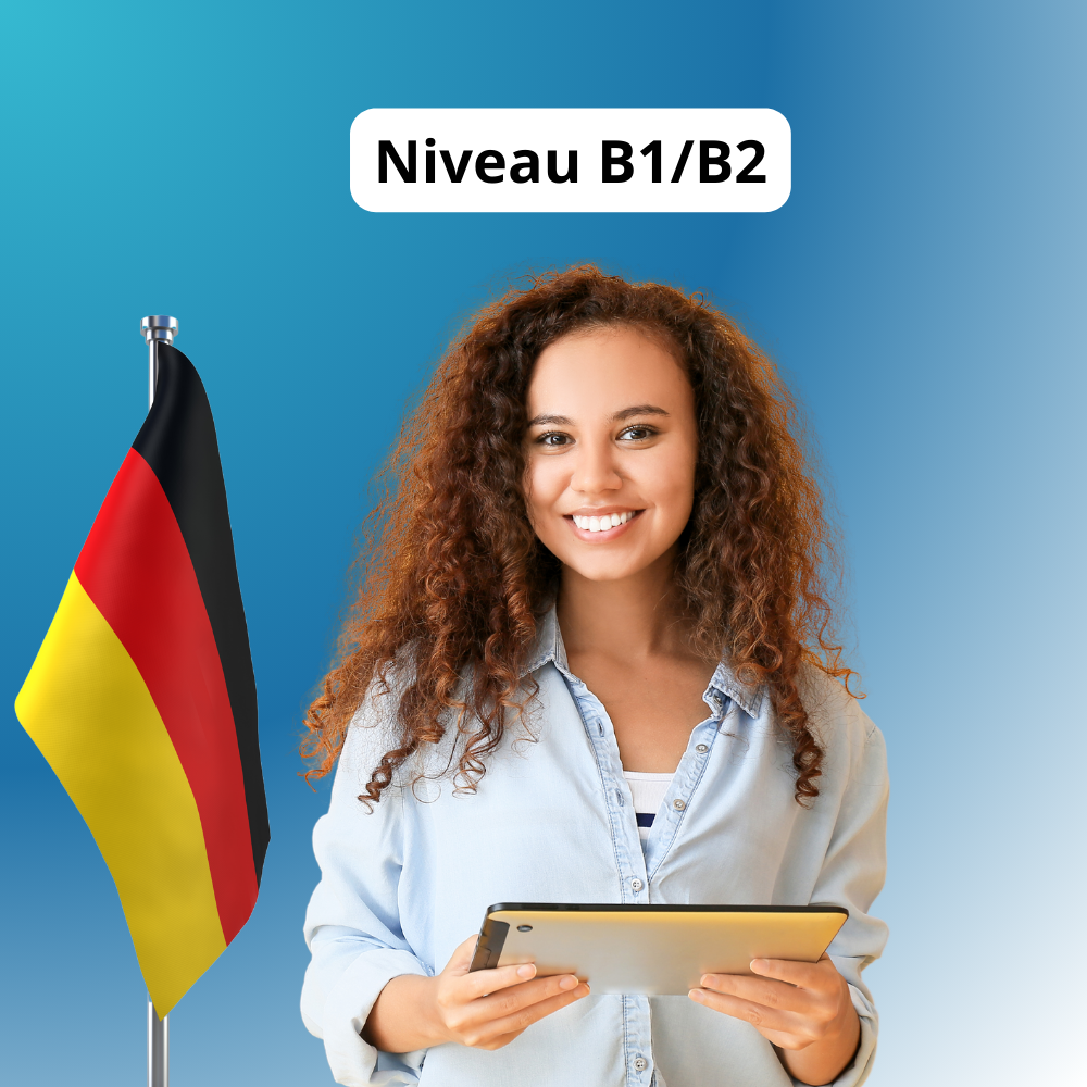 Formation Allemand e-learning niveau B1, B2 en ligne